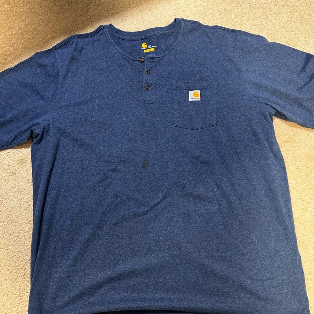 Carhartt Blue Short Sleeve Tee